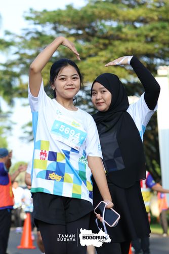 Race photo from Taman Budaya x BOGORUN 2025