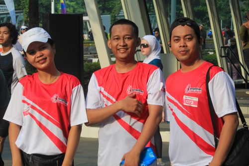 Race photo from Smartfren Run 2024 Vibes