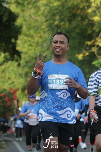 Race photo from Jabar Run 10K 2024