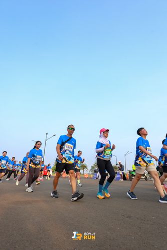 Race photo from ISOPlus Run 2024 Jakarta