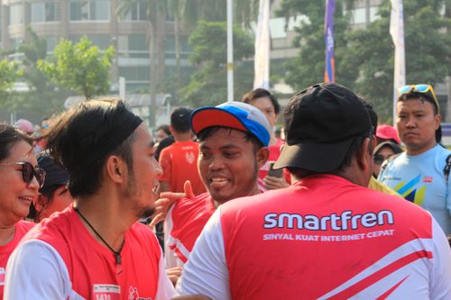 Race photo from Smartfren Run 2024 Vibes
