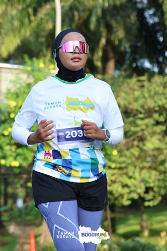 Race photo from Taman Budaya x BOGORUN 2025