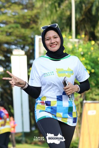 Race photo from Taman Budaya x BOGORUN 2025