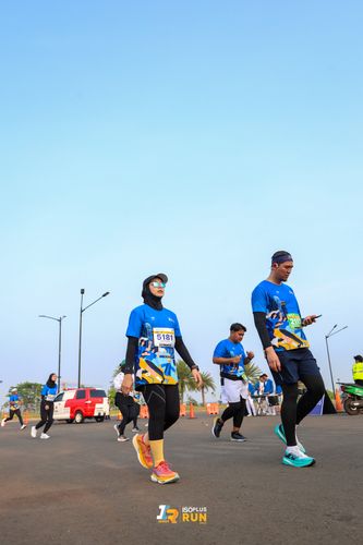 Race photo from ISOPlus Run 2024 Jakarta