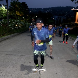 Race photo from BOGORUN 2026