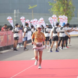 Race photo from KEDIRI HALF MARATHON 2026