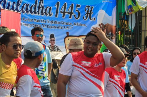 Race photo from Smartfren Run 2024 Vibes