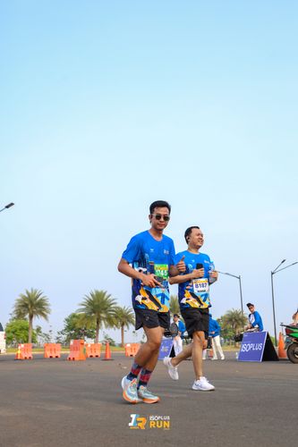 Race photo from ISOPlus Run 2024 Jakarta