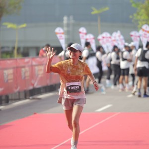 Race photo from KEDIRI HALF MARATHON 2026