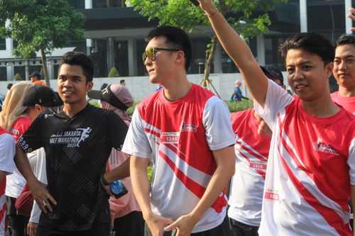 Race photo from Smartfren Run 2024 Vibes
