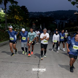 Race photo from BOGORUN 2026