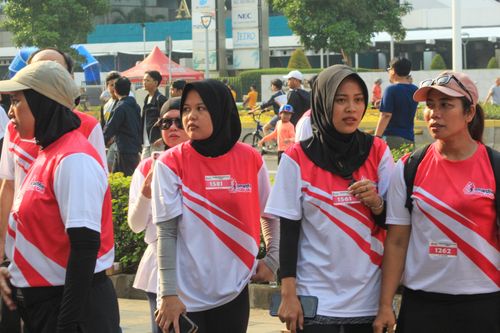 Race photo from Smartfren Run 2024 Vibes