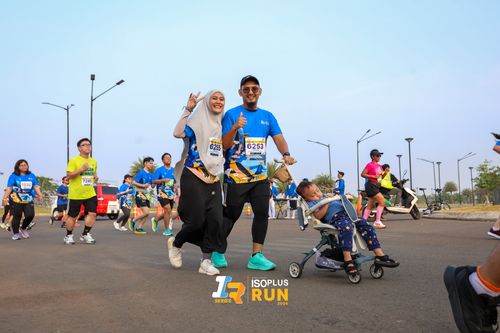 Race photo from ISOPlus Run 2024 Jakarta