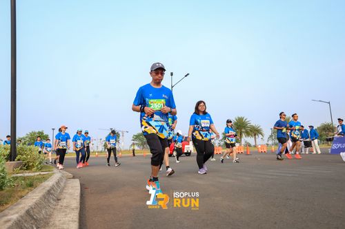 Race photo from ISOPlus Run 2024 Jakarta