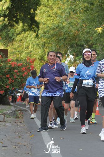 Race photo from Jabar Run 10K 2024