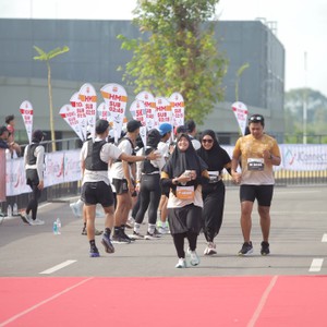 Race photo from KEDIRI HALF MARATHON 2026