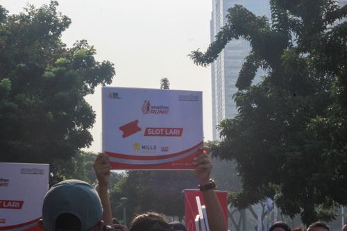 Race photo from Smartfren Run 2024 Vibes