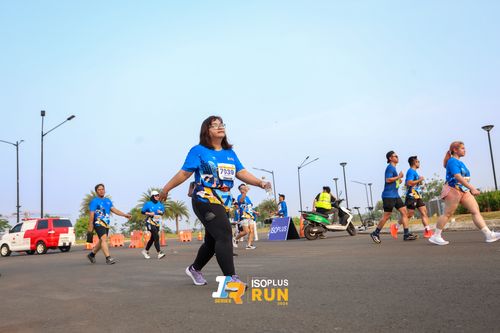 Race photo from ISOPlus Run 2024 Jakarta
