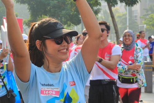 Race photo from Smartfren Run 2024 Vibes