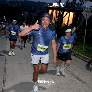 Race photo from BOGORUN 2026