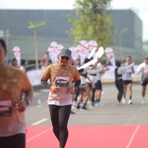 Race photo from KEDIRI HALF MARATHON 2026