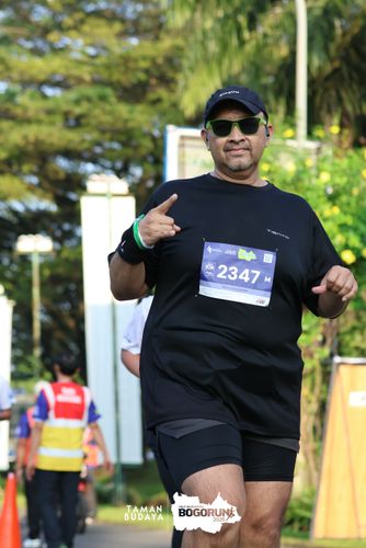 Race photo from Taman Budaya x BOGORUN 2025