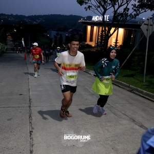 Race photo from BOGORUN 2026
