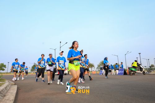 Race photo from ISOPlus Run 2024 Jakarta