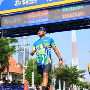Race photo from SURABAYA ISOPLUS MARATHON 2026