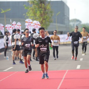 Race photo from KEDIRI HALF MARATHON 2026