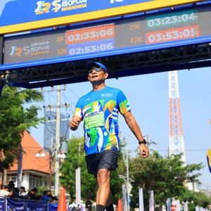 Race photo from SURABAYA ISOPLUS MARATHON 2026