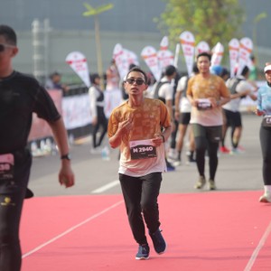Race photo from KEDIRI HALF MARATHON 2026