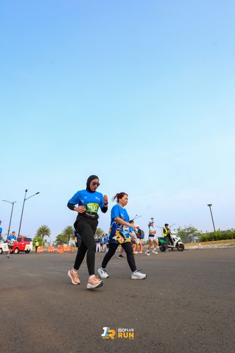 Race photo from ISOPlus Run 2024 Jakarta