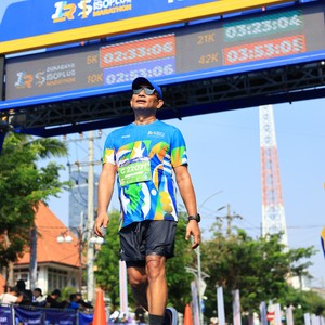 Race photo from SURABAYA ISOPLUS MARATHON 2026