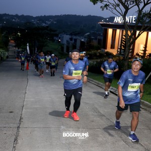 Race photo from BOGORUN 2026