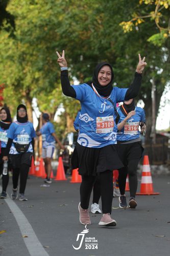 Race photo from Jabar Run 10K 2024