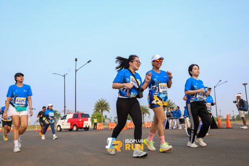 Race photo from ISOPlus Run 2024 Jakarta