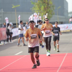 Race photo from KEDIRI HALF MARATHON 2026