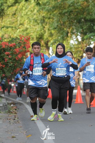 Race photo from Jabar Run 10K 2024