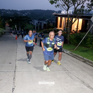 Race photo from BOGORUN 2026