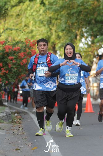 Race photo from Jabar Run 10K 2024