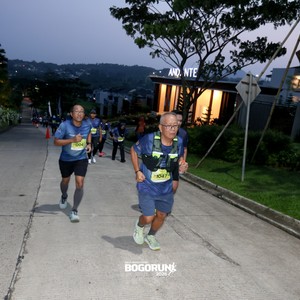 Race photo from BOGORUN 2026