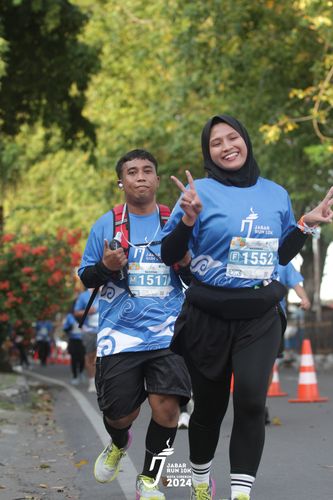 Race photo from Jabar Run 10K 2024