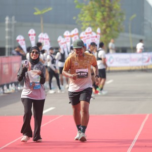 Race photo from KEDIRI HALF MARATHON 2026