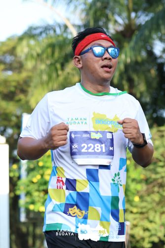 Race photo from Taman Budaya x BOGORUN 2025