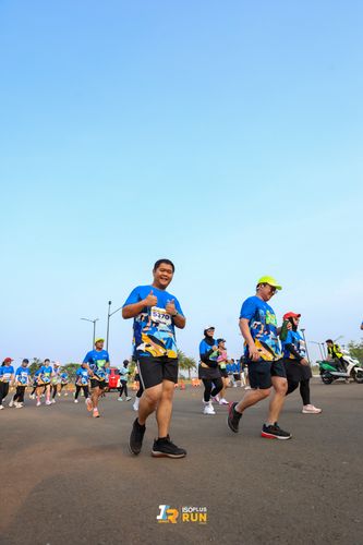 Race photo from ISOPlus Run 2024 Jakarta