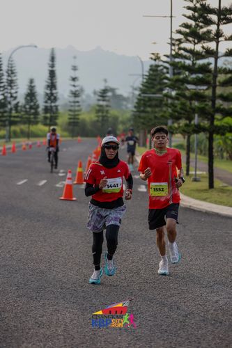 Race photo from CISANGKAN KBP CITY RUN 2025