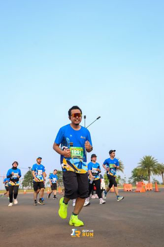 Race photo from ISOPlus Run 2024 Jakarta