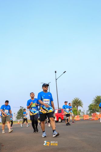 Race photo from ISOPlus Run 2024 Jakarta