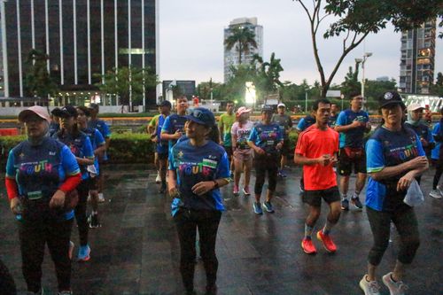Race photo from Road to BAF Lions Run 2024